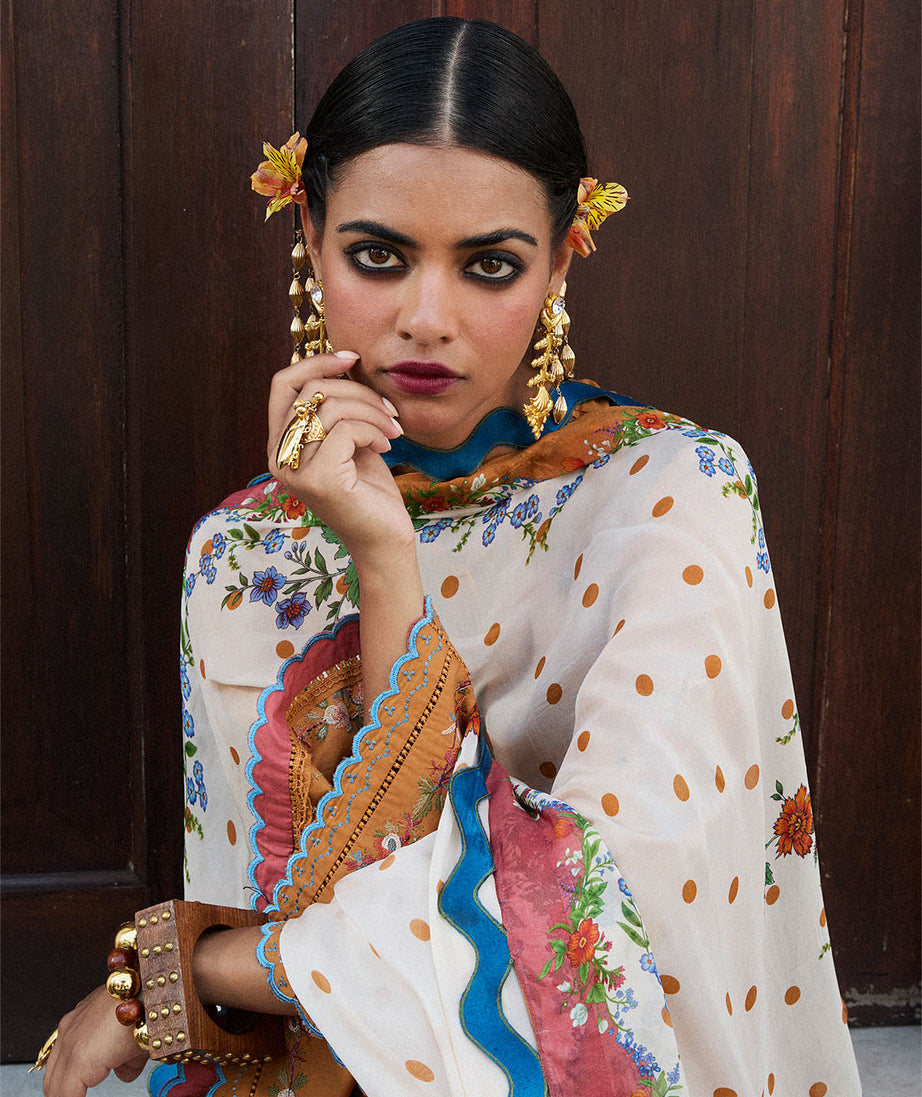 Jugnu By Hussain Rehar Unstitched Lawn'25 (Nal)