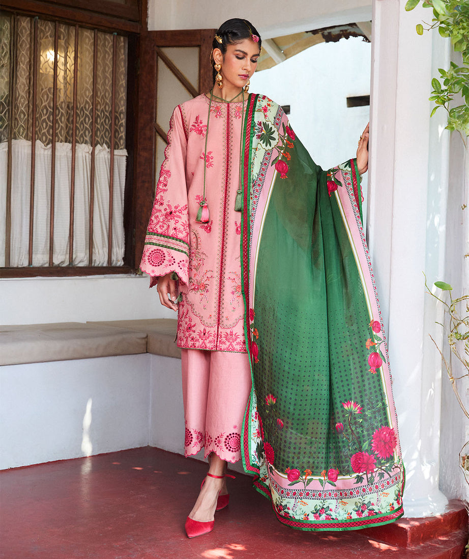 Jugnu By Hussain Rehar Unstitched Lawn'25 (Ravi)