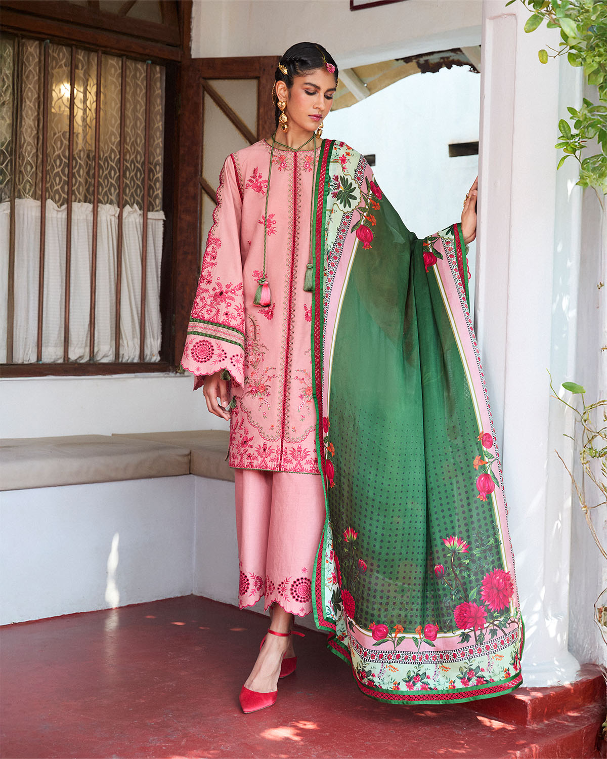 Jugnu By Hussain Rehar Unstitched Lawn'25 (Ravi)