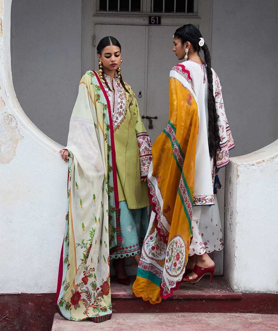 Jugnu By Hussain Rehar Unstitched Lawn'25 (Siran)