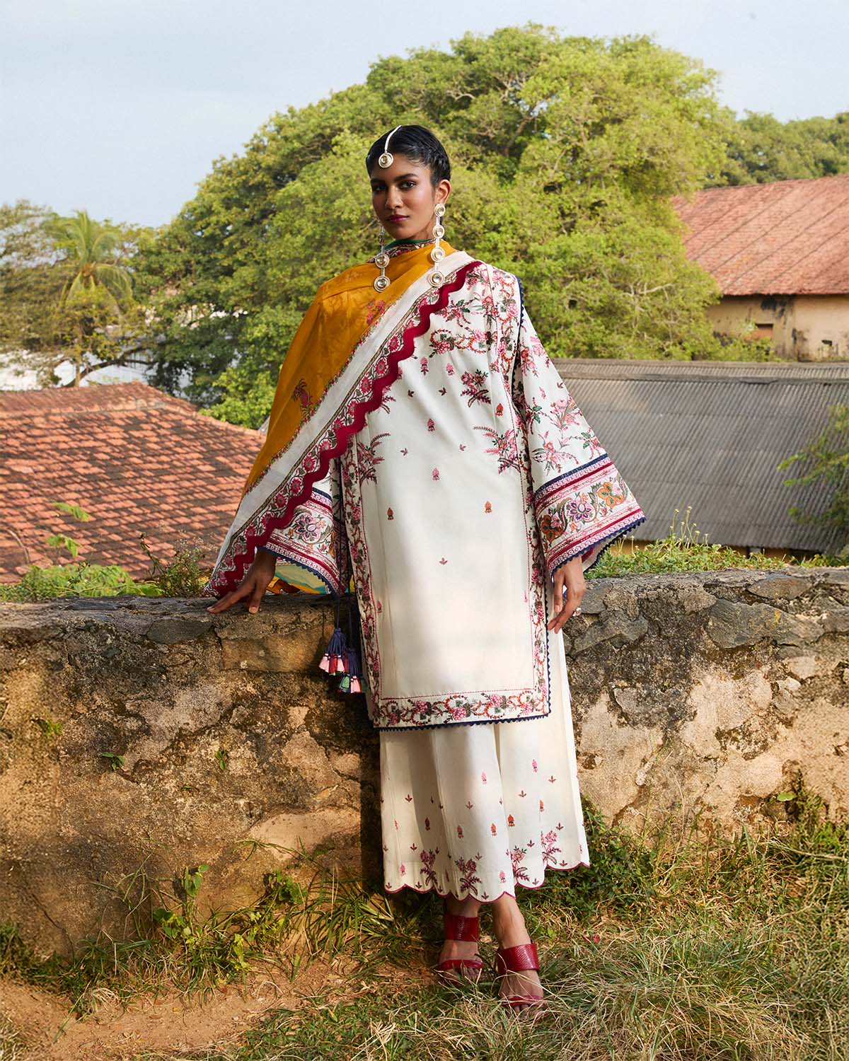 Jugnu By Hussain Rehar Unstitched Lawn'25 (Tibet)