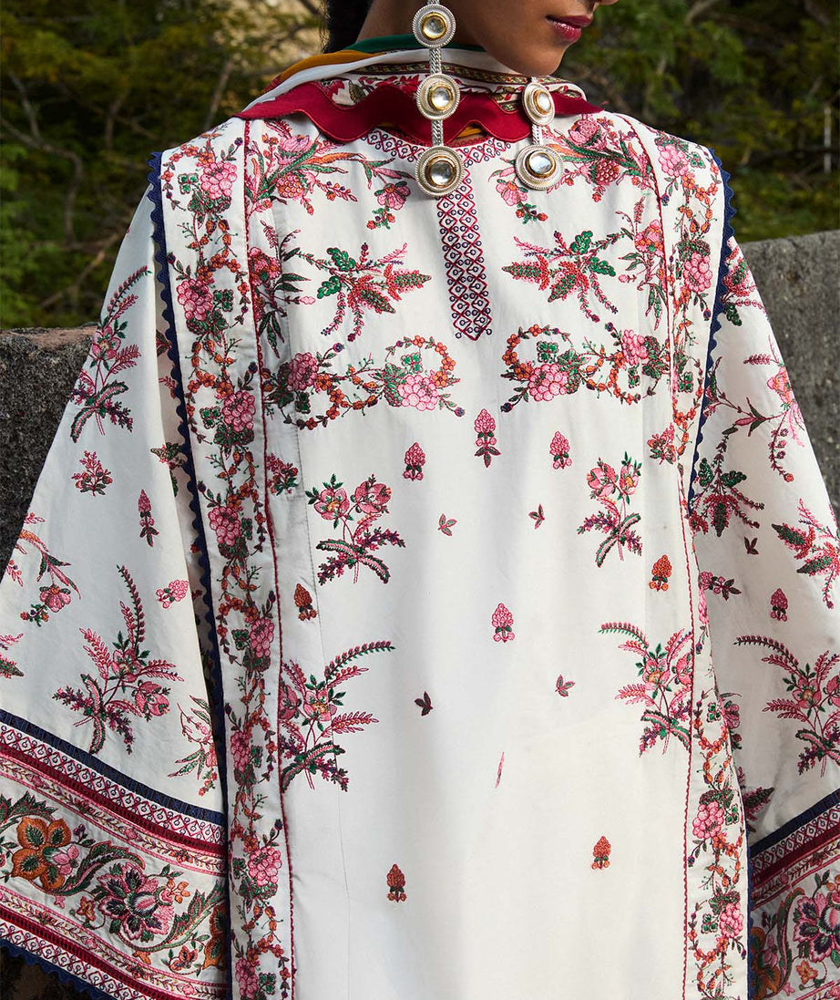 Jugnu By Hussain Rehar Unstitched Lawn'25 (Tibet)