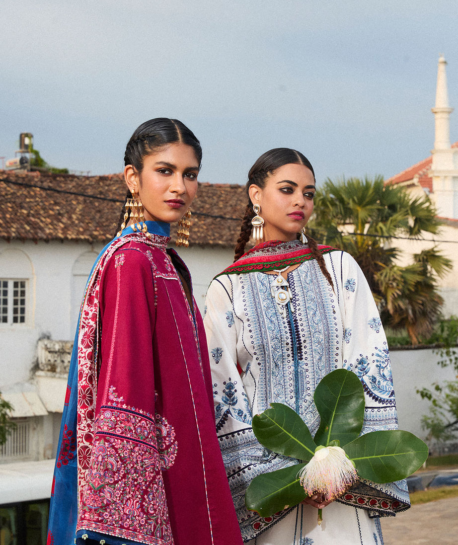 Jugnu By Hussain Rehar Unstitched Lawn'25 (Tawi)