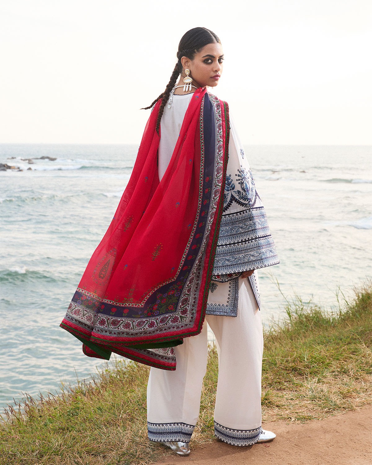 Jugnu By Hussain Rehar Unstitched Lawn'25 (Tawi)