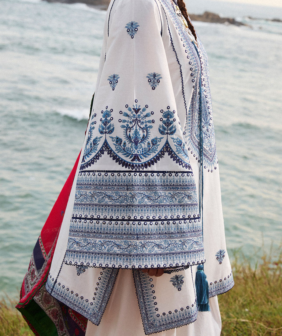 Jugnu By Hussain Rehar Unstitched Lawn'25 (Tawi)