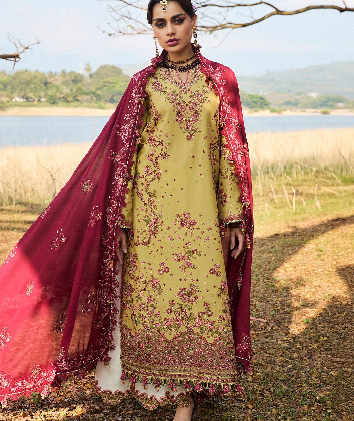Hussain Rehar Luxury Lawn`25 (Minted)
