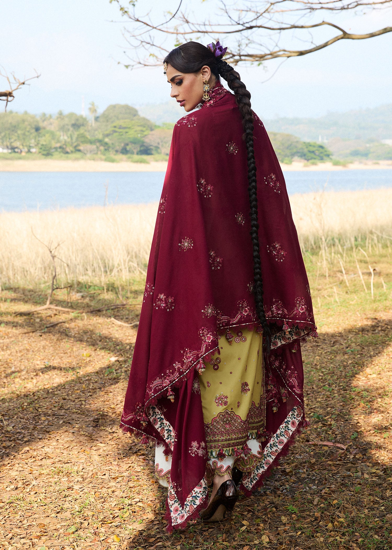 Hussain Rehar Luxury Lawn`25 (Minted)