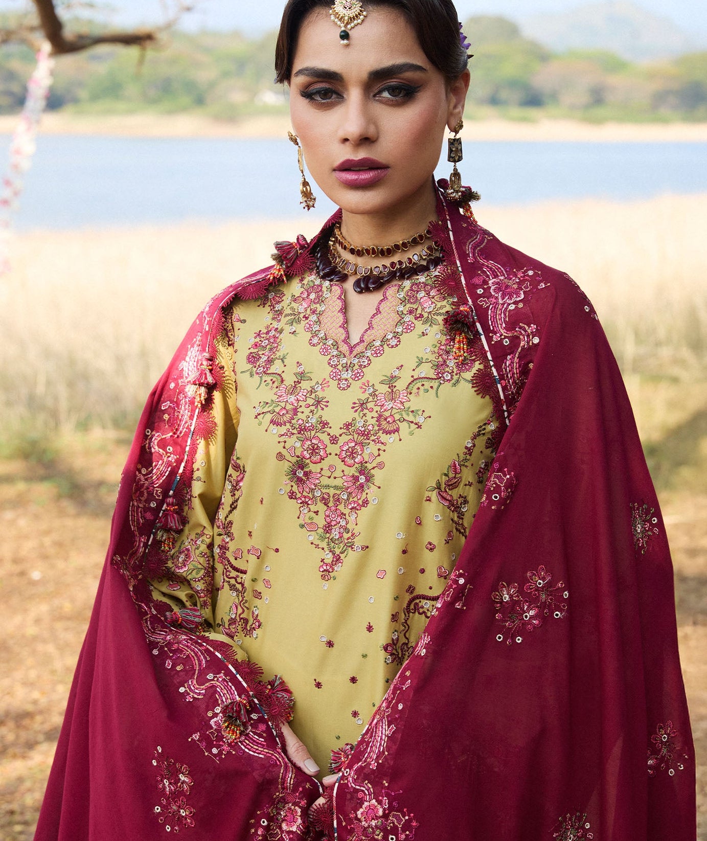 Hussain Rehar Luxury Lawn`25 (Minted)