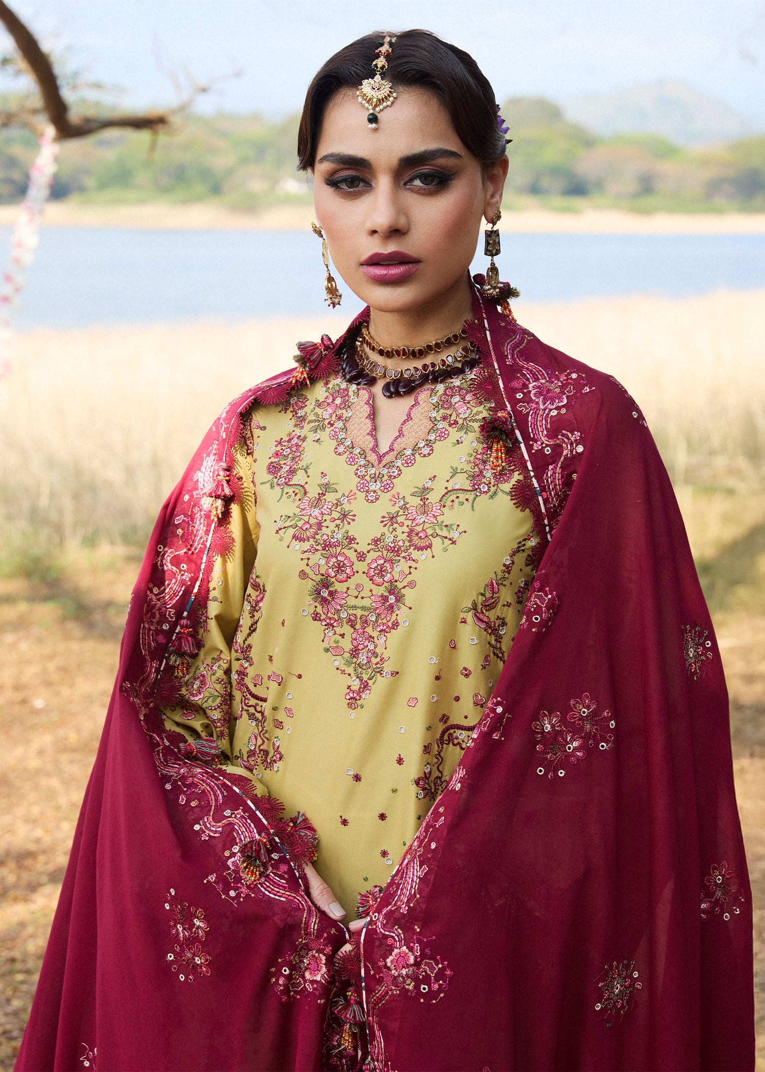 Hussain Rehar Luxury Lawn`25 (Minted)