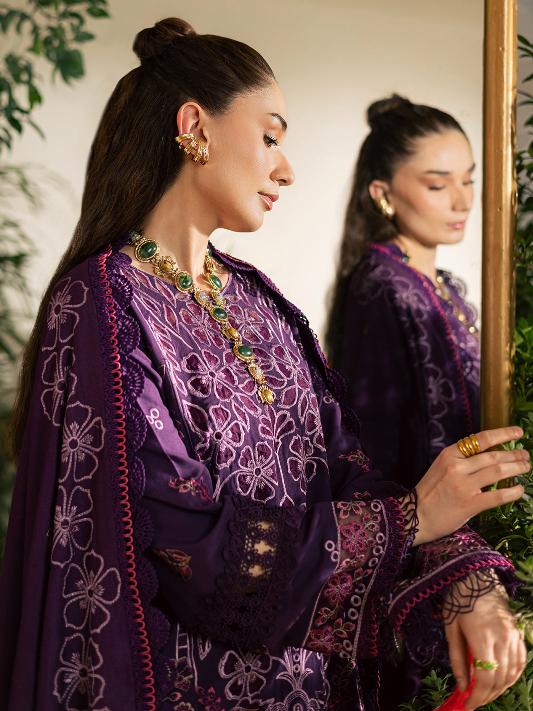 Mahnur Kaia Emb Linen`25 D#01