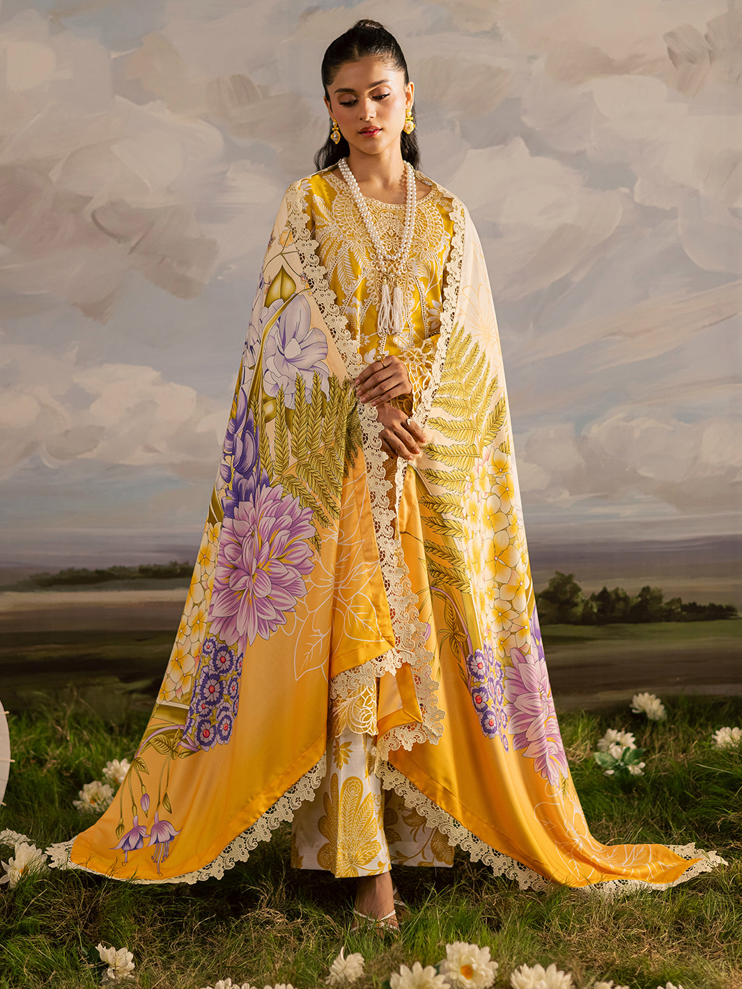 Mahnur Kaia Emb Linen`25 D#03