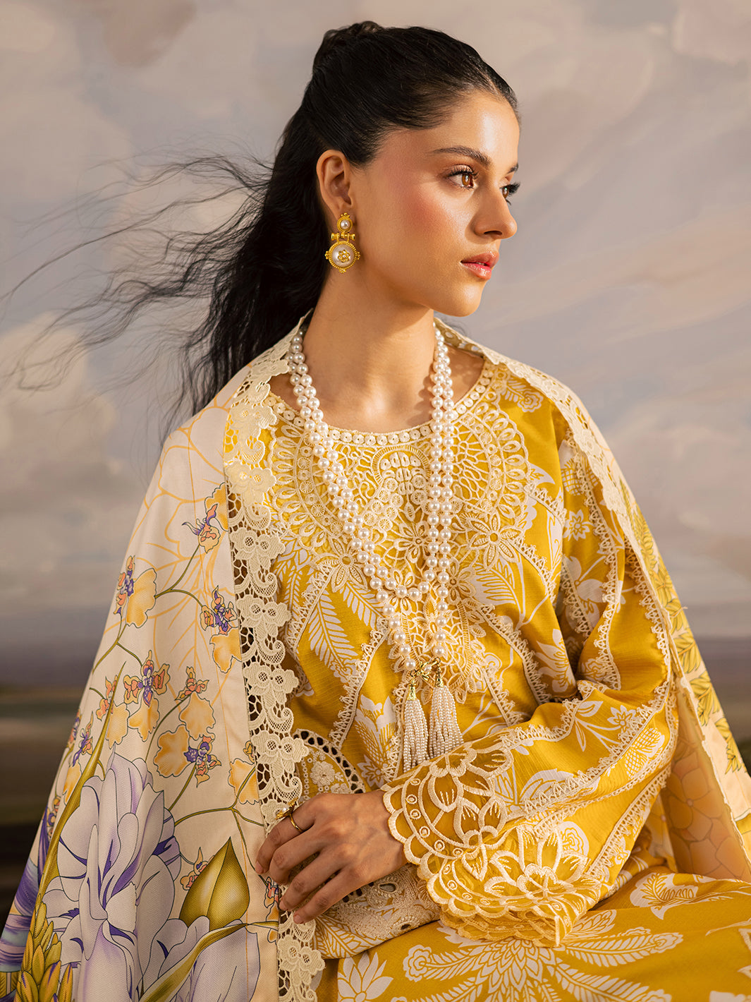 Mahnur Kaia Emb Linen`25 D#03