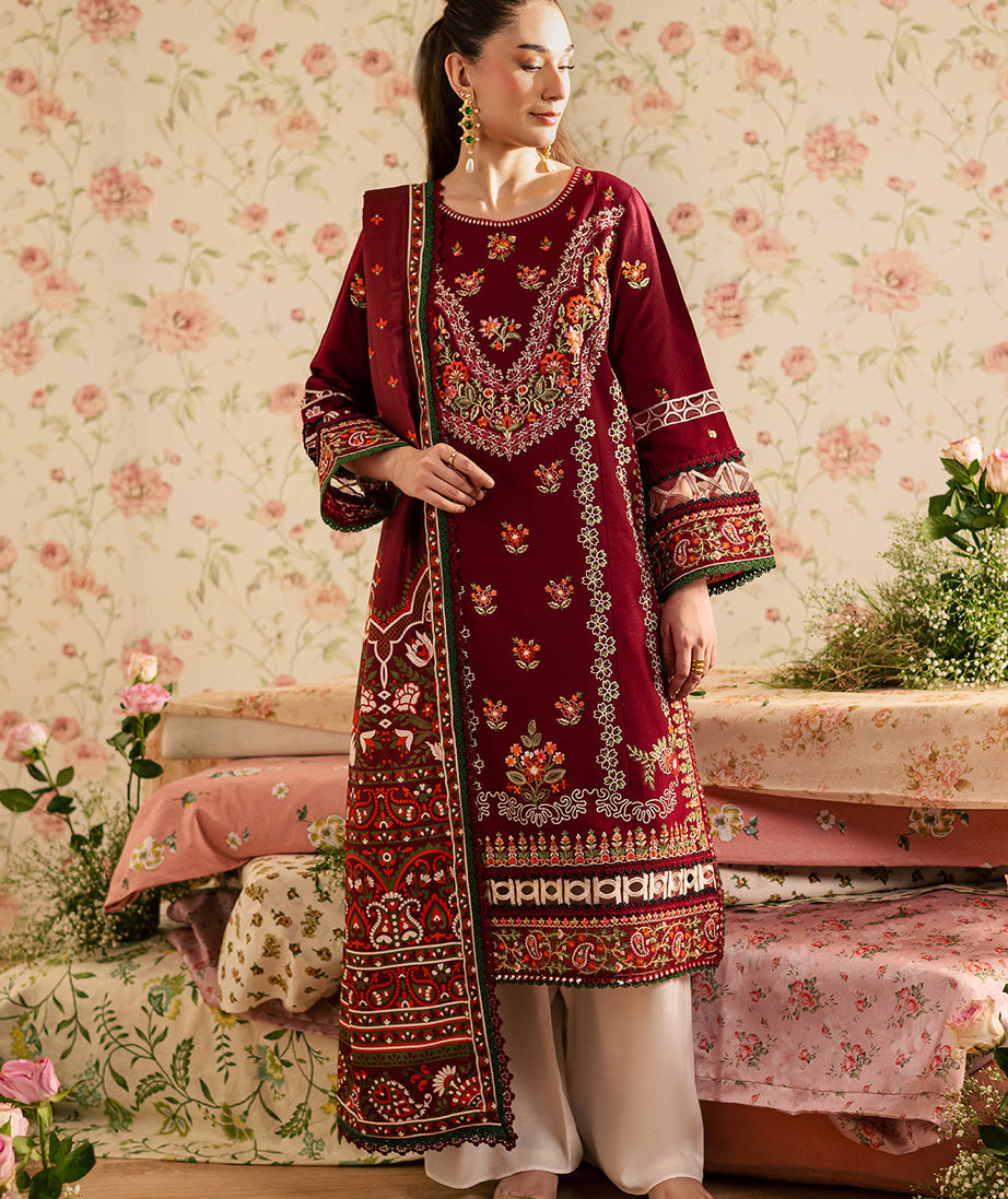 Mahnur Kaia Emb Linen`25 D#12