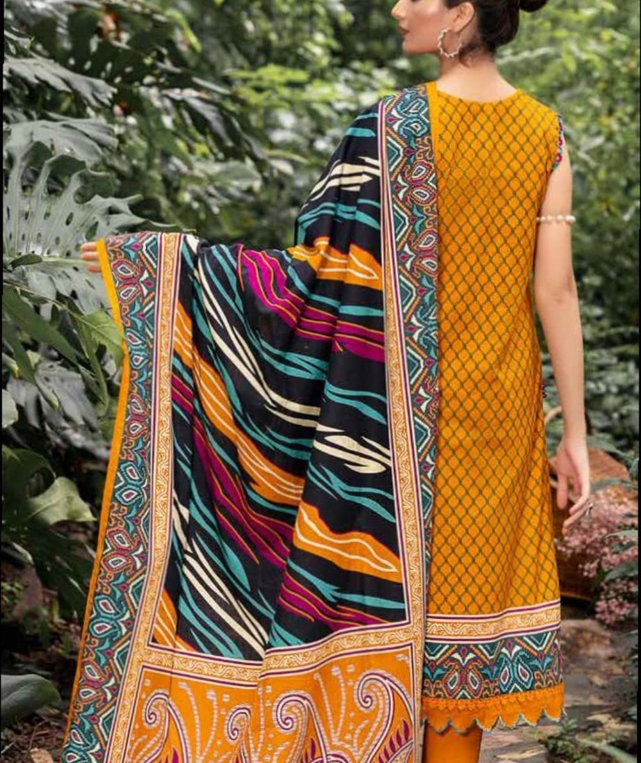 Gul Ahmed Winter Collection`22 K#22043-B