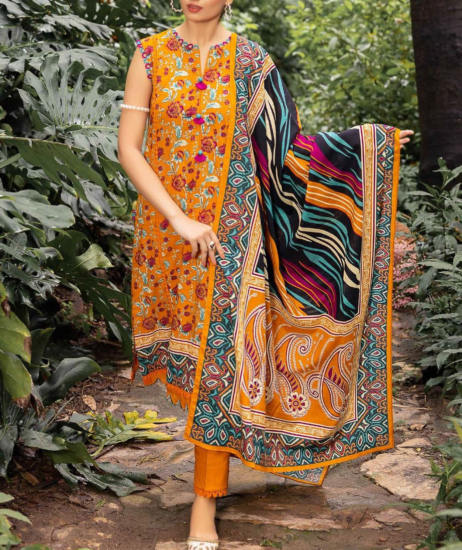 Gul Ahmed Winter Collection`22 K#22043-B