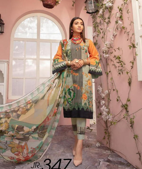 Johra Dahlia Jacquard Lawn`21 JR#347
