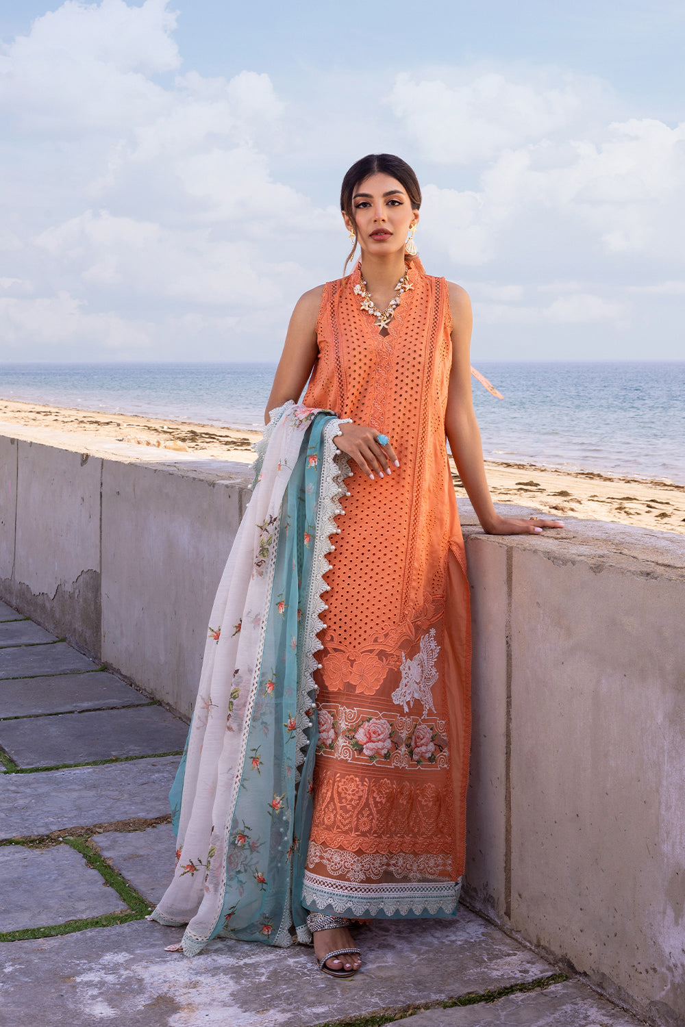 Saira Rizwan Luxury Lawn`24 (MABE)