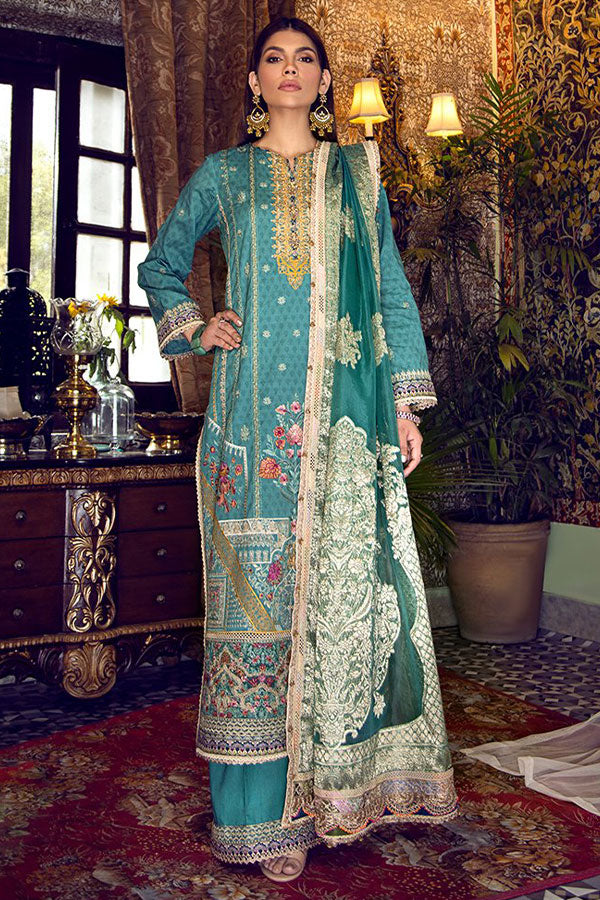 Fahad Hussayn S/S Premium Eid Lawn`21 D#7 (KEEZAH)