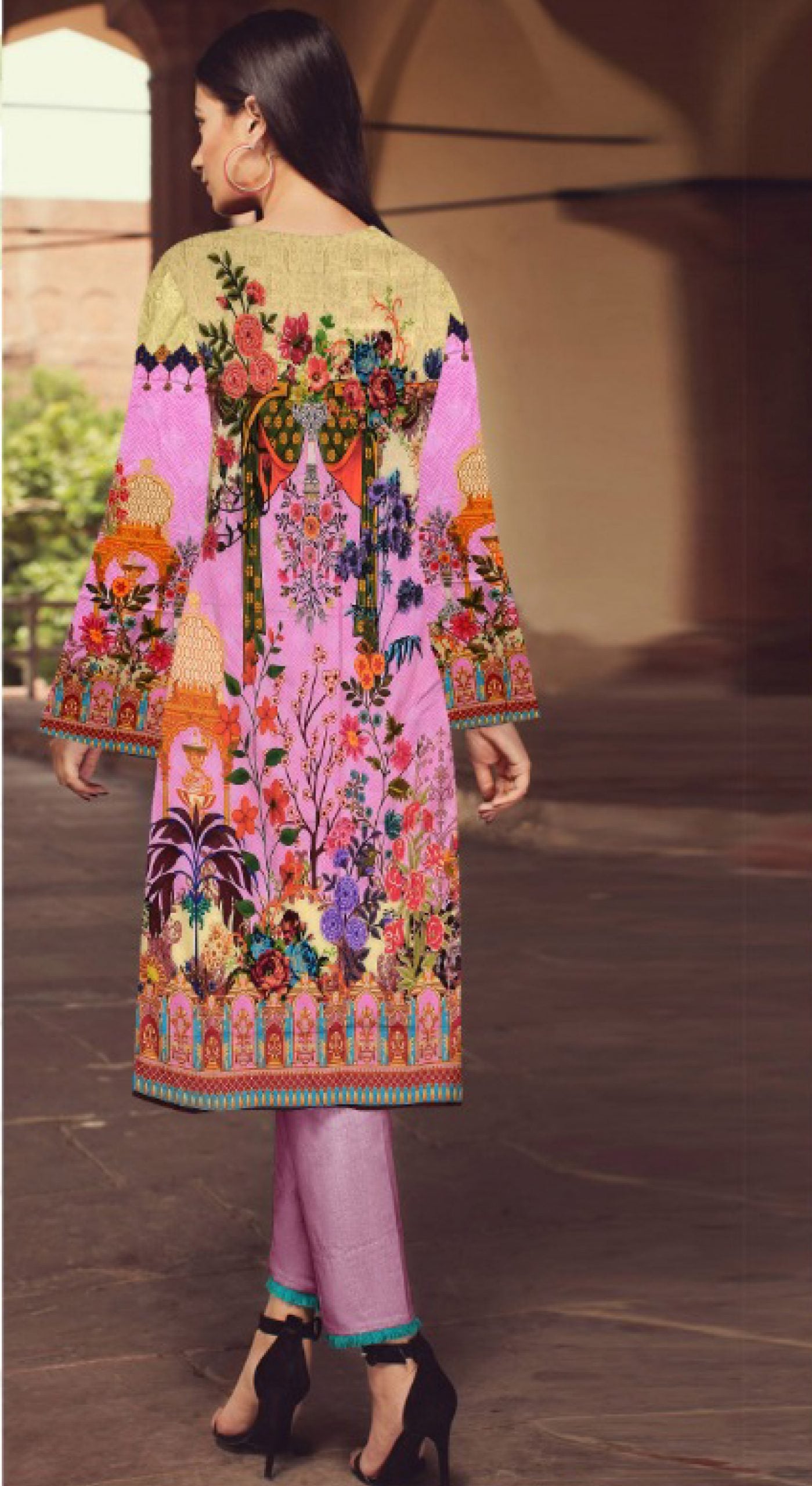 Khola &amp; Memuna D/Linen`20 (Pink)