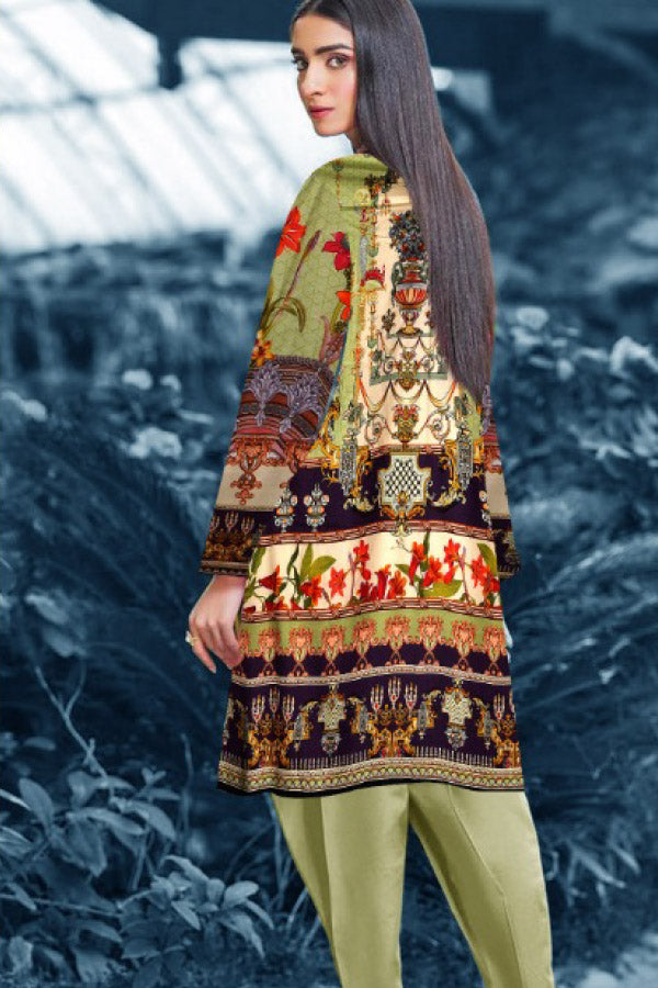 Khola &amp; Memuna D/Linen`20 (Pista Green)