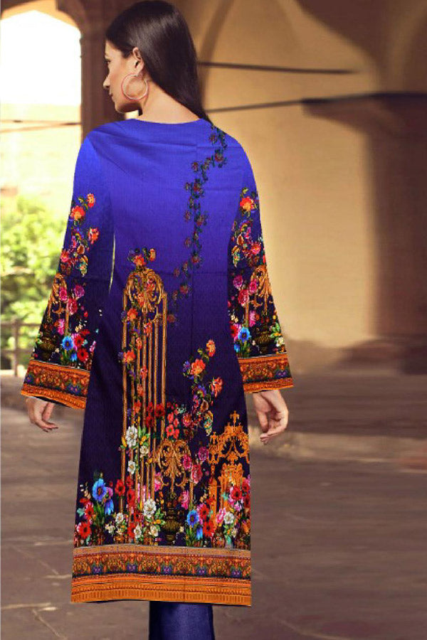 Khola &amp; Memuna D/Linen`20 (Royal Blue)
