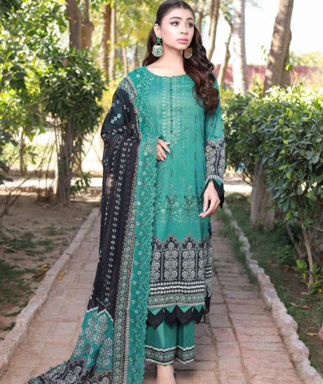 Schick Kinara Micreation Lawn'23 D#01 (Sea Green)