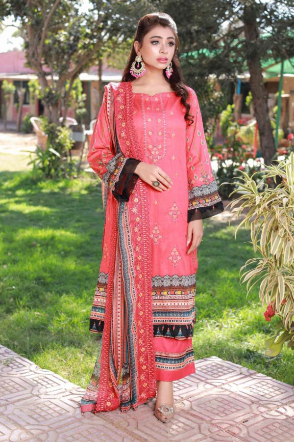 Schick Kinara Micreation Lawn'23 D#01 (Sh Pink)