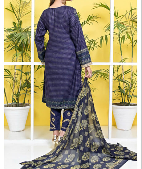 Khaddi Emb Lawn`21 D#01B V#2