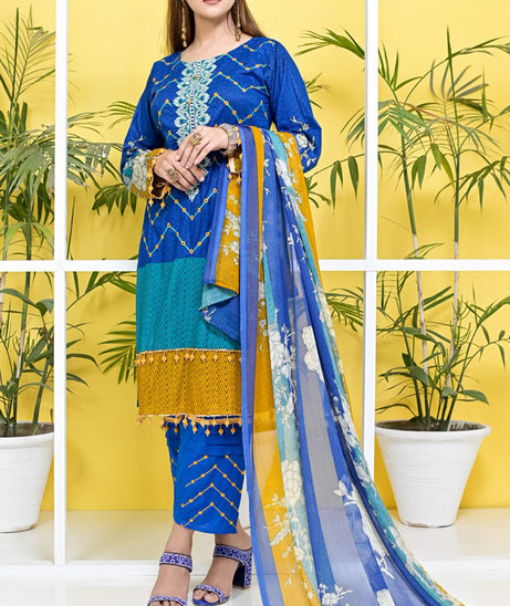 Khaddi Emb Lawn`21 D#03A V#2