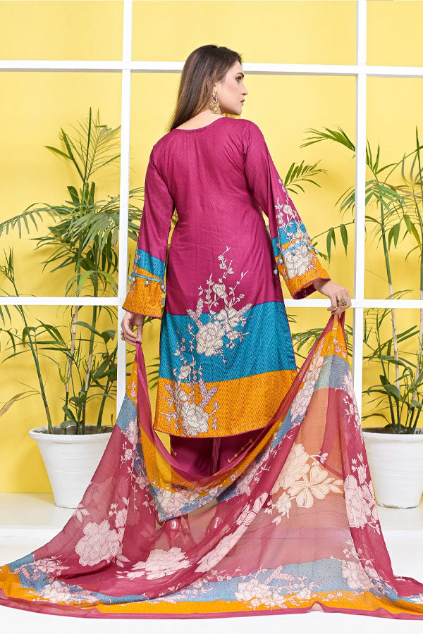 Khaddi Emb Lawn`21 D#03B V#2