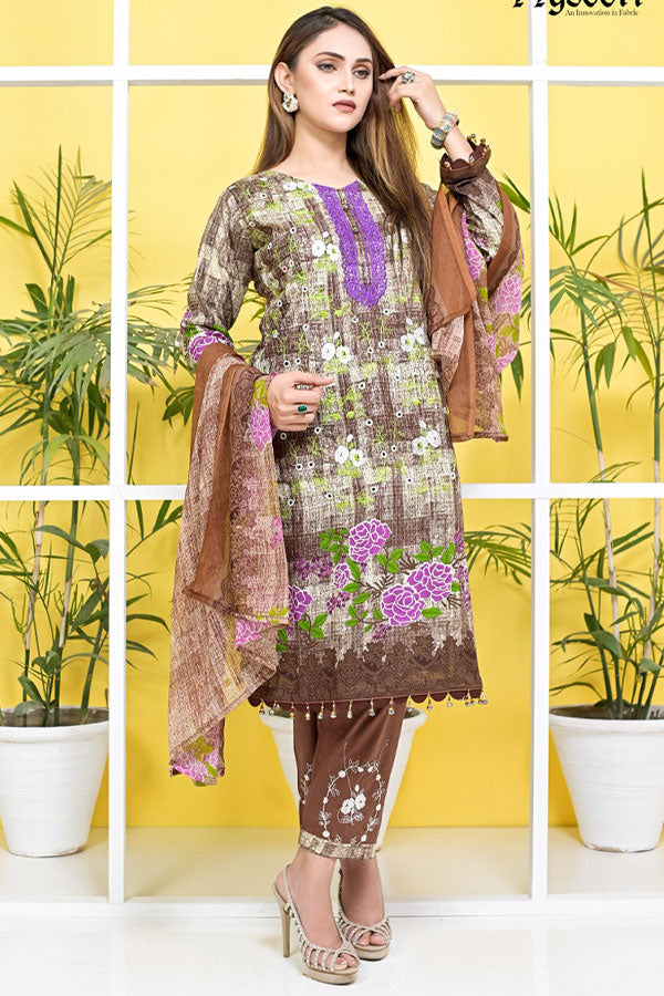 Khaddi Emb Lawn`21 D#04B V#2