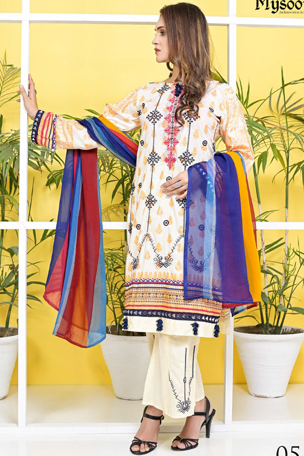 Khaddi Emb Lawn`21 D#05A V#2