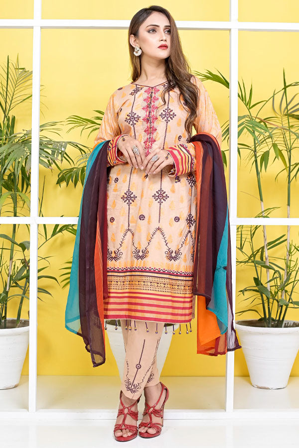 Khaddi Emb Lawn`21 D#05B V#2