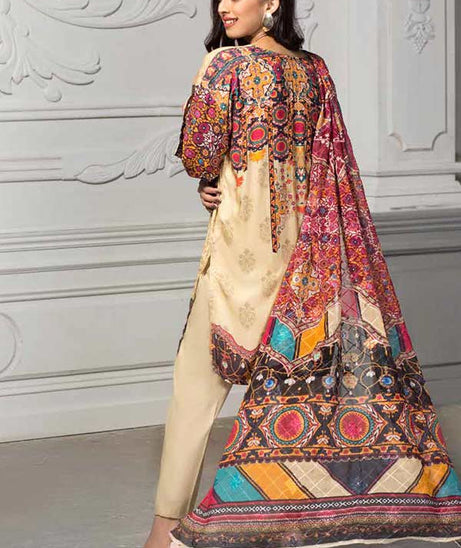 Kahawat Digital Emb Linen`20 D#2642