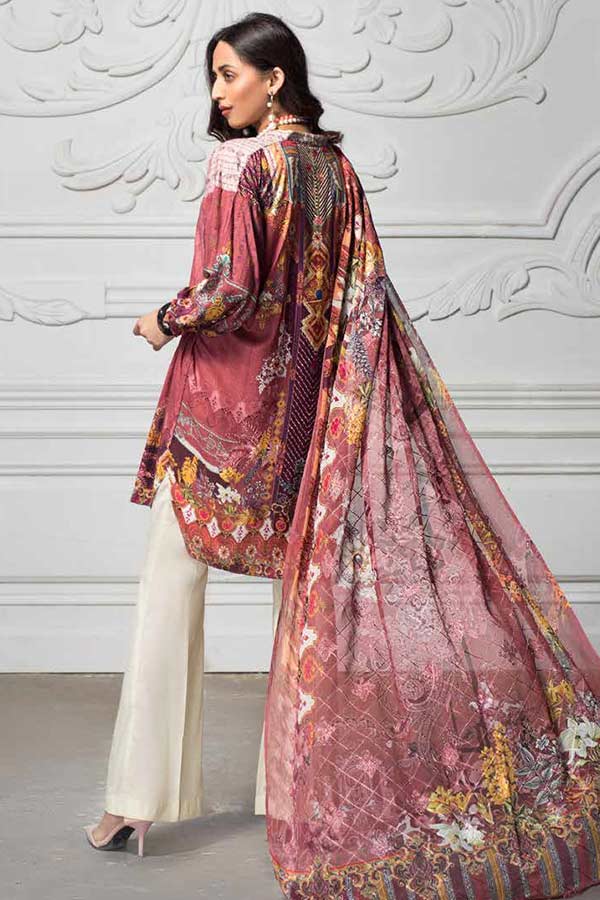 Kahawat Digital Emb Linen`20 D#2644