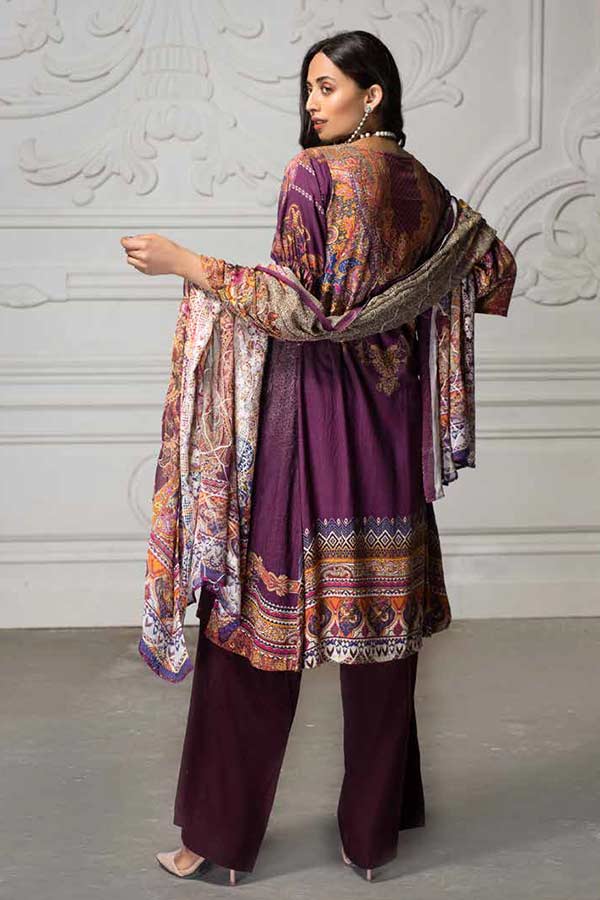 Kahawat Digital Emb Linen`20 D#2669