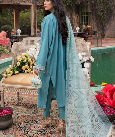 Kalyan Chikankari Collection'22 Green