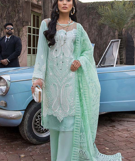 Kalyan Chikankari Collection'22 L Green