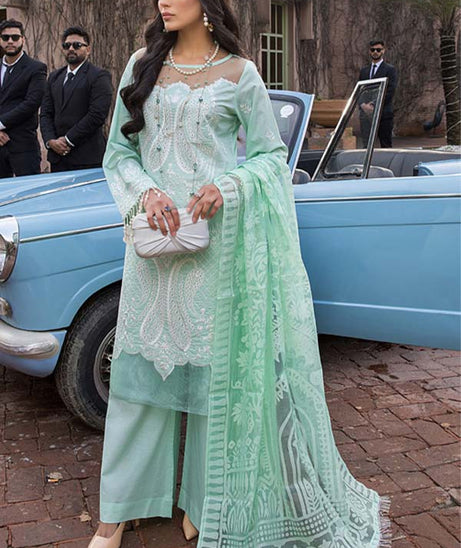 Kalyan Chikankari Collection'22 L Green