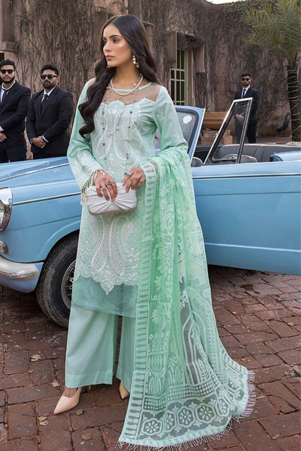Kalyan Chikankari Collection'22 L Green