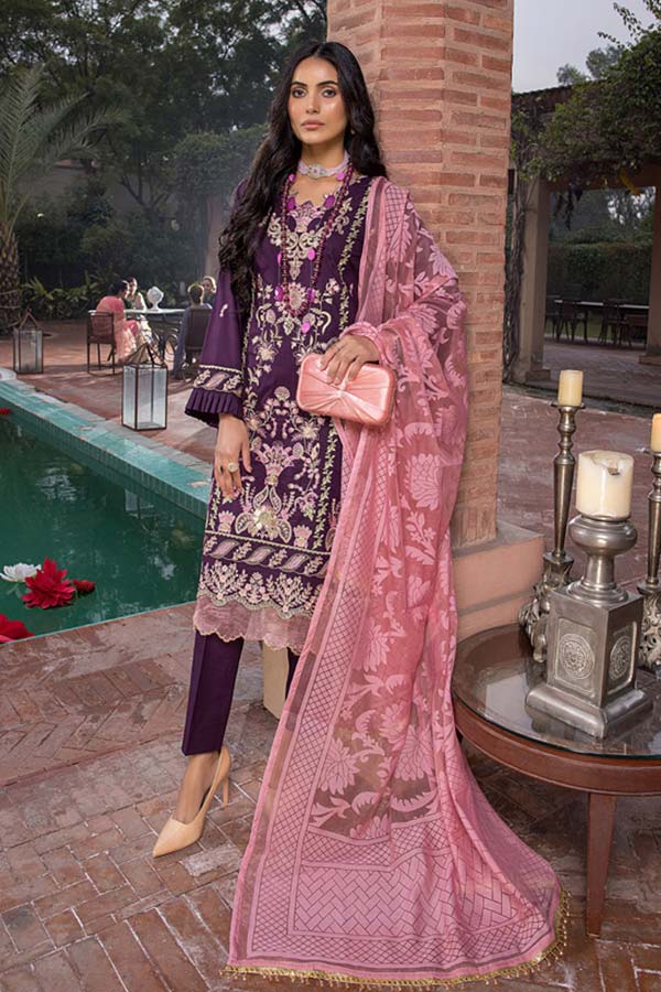 Kalyan Chikankari Collection'22 Peach