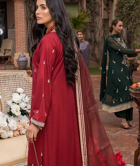 Kalyan Chikankari Collection'22 Red