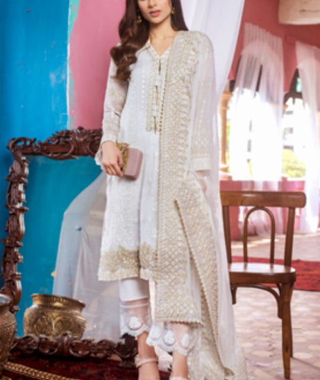 Kalyan Emb Chiffon Collection'20 D#4