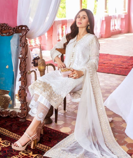 Kalyan Emb Chiffon Collection'20 D#4