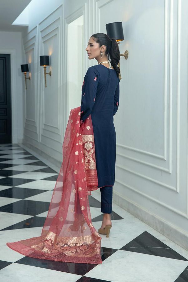 Kalyan Emb Festive Collection`22 Blue