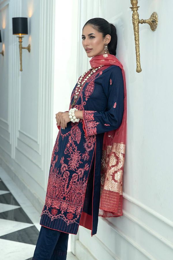 Kalyan Emb Festive Collection`22 Blue