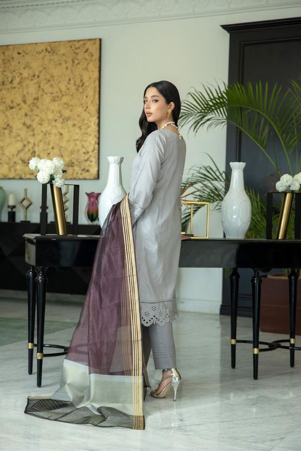 Kalyan Emb Festive Collection`22 Grey
