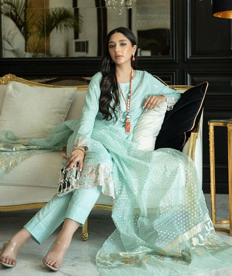 Kalyan Emb Festive Collection`22 L Green