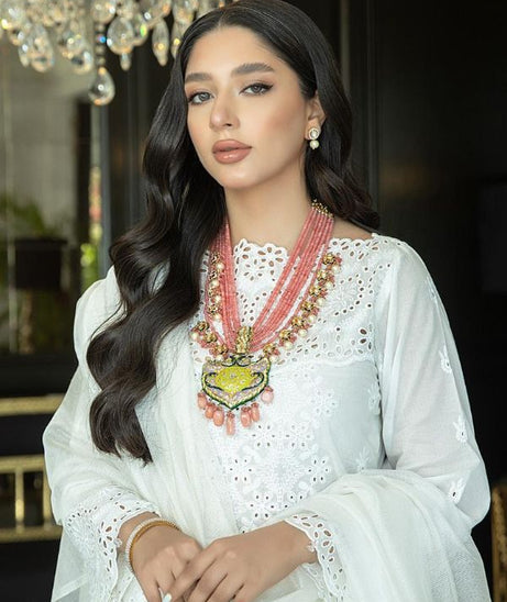 Kalyan Emb Festive Collection`22 White
