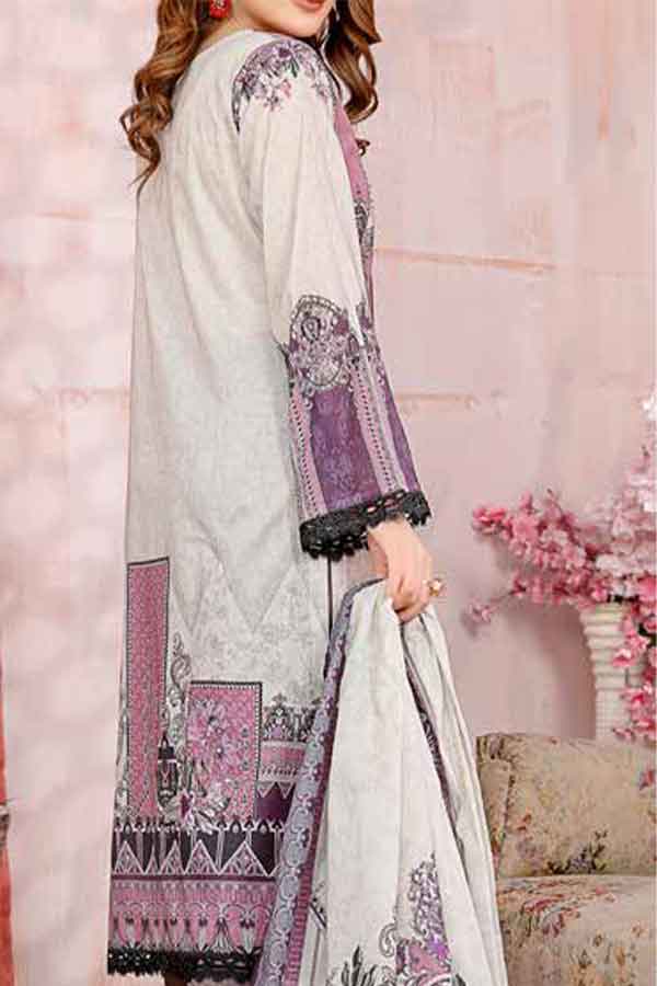 Kanwal Digital Print Lawn`22 D#103 L Brown